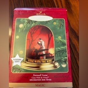 Hallmark Keepsake Ornament Farewell Scene Gone With The Wind 2001